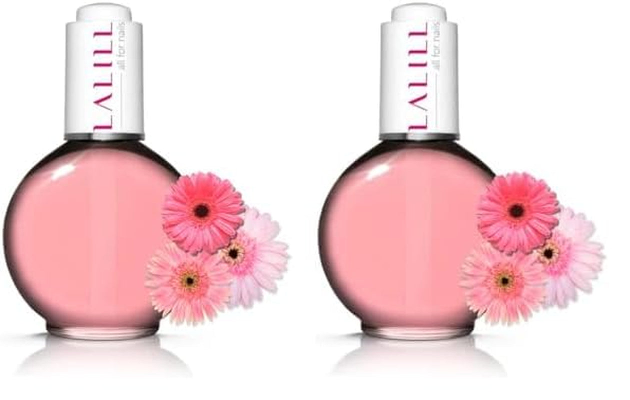 LALILL Nagelbandsolja 75Ml - Himbeere Nagelpflegeöl - Nagelöl Pflege Für Nägel Nagelhaut - SPA Maniküre Nageldesign Hände - Vegansk - Med pipett