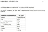 - Ekologisk glutenfri havregryn (4 x 1 kg), havregryn av fullkorn, glutenfri frukostflingor, fiberrik och naturligt vegansk, 100 % hållbar pappersförpackning, plastfri