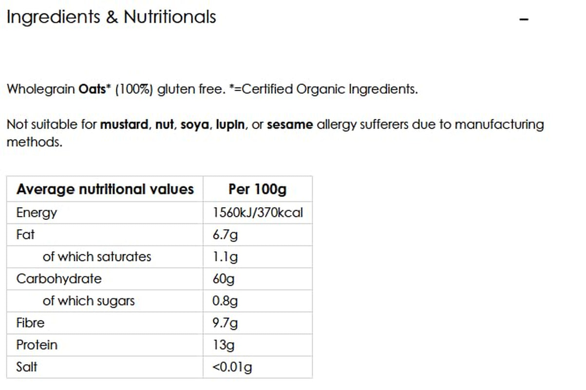 - Ekologisk glutenfri havregryn (4 x 1 kg), havregryn av fullkorn, glutenfri frukostflingor, fiberrik och naturligt vegansk, 100 % hållbar pappersförpackning, plastfri