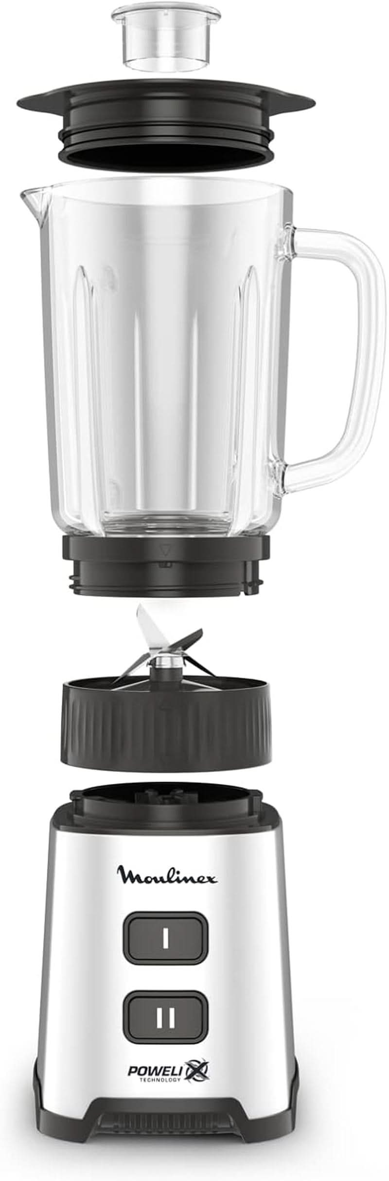 Blender Pulseo LM17GD, 400 W, 4 blad, 700 Ml, Bärbar behållare 600 Ml Kitchen Naty Shop