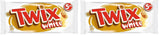 Twix vita chokladkakor; kola, kex, vit choklad; flera paket choklad; 5 barer (5 x 46 g)