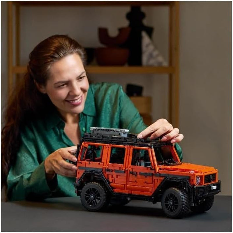 LEGO Technic Mercedes-Benz G 500 Professional Line, G-Klass byggsats för bilmodeller, vuxenpresent, Lyx terrängfordonsset, Mercedes samlarobjekt, Leksaksbil 42177 Byggset Besuche den LEGO-Store