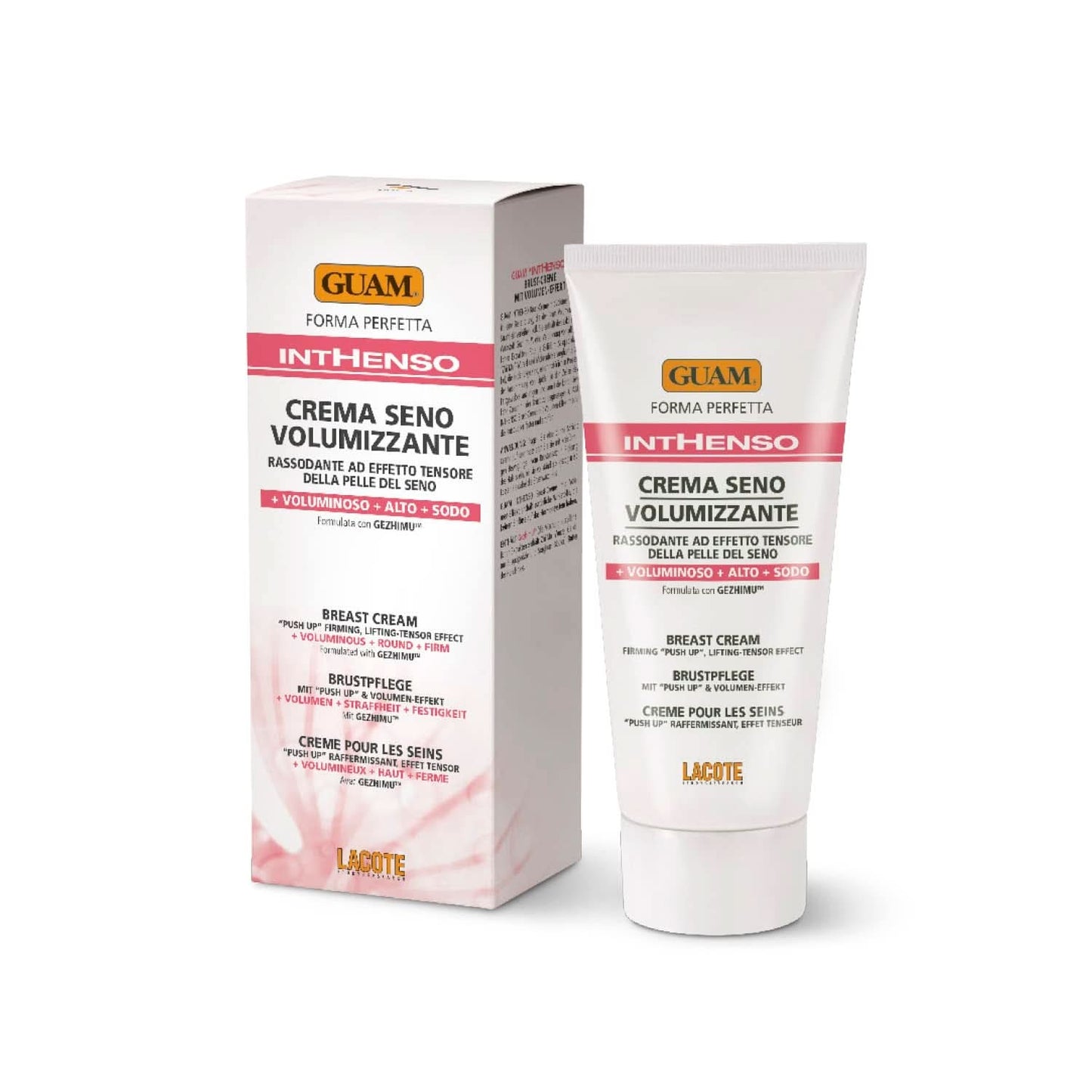 Guam Inthenso, krämen som ger fasthet till bysten, 150 ml Cosmetics and Beauty Naty Shop