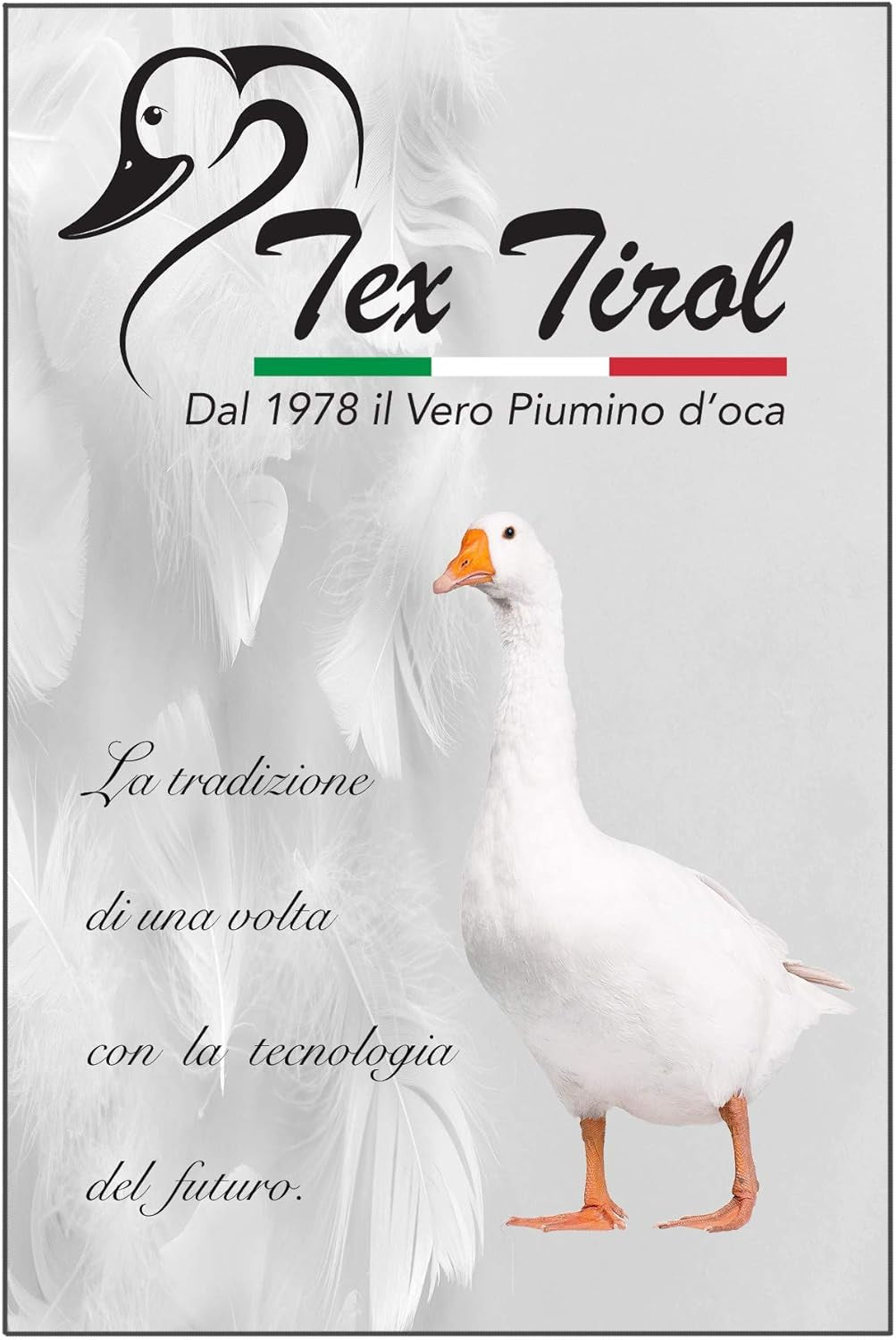 Dolomiti Tex Tirol kudde, dun, gåsdun Naty Shop standard kuddar