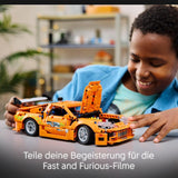 LEGO Technic Fast and Furious Toyota Supra MK4 - Leksaksbil - Med 6-cylindrig motor och öppningsbara dörrar - Modellset för pojkar och flickor över 9 år - Födelsedagspresentidé 42204 Byggset Beuche den LEGO-Store