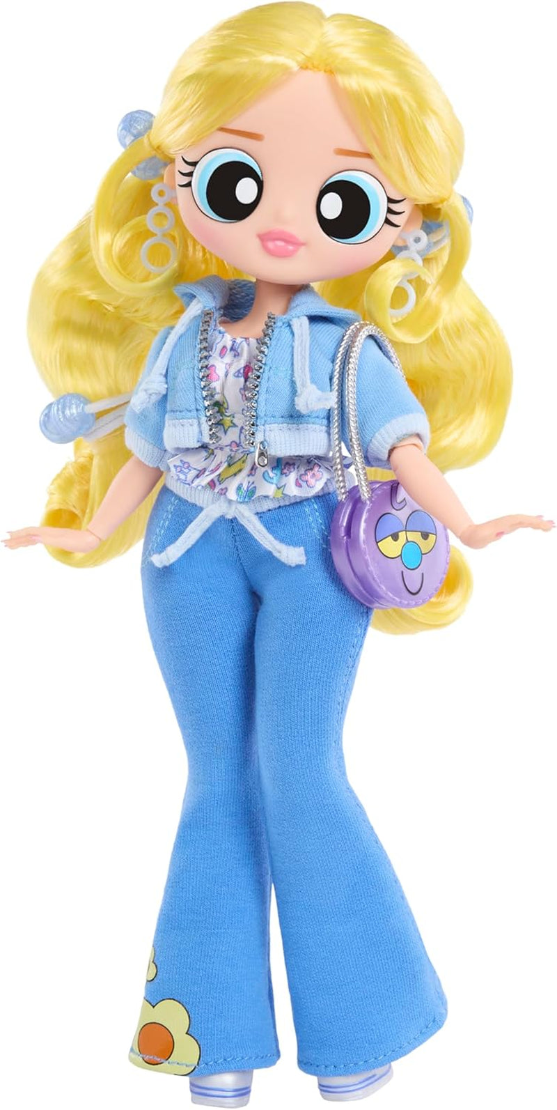 L.O.L. Överraskning! OMG The Powerpuff Girls Puppe - Bubbles - Enthält 1 Modepuppe, Inklusive Outfit och Accessoarer, 3 till Sammeln