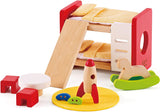 Hape E3459 - Barnrum, små dockskåp Naty Shop Barnrum
