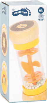 Small Foot rainmaker skallra "Safari", fascinerande sensorisk leksak i trä, för barn från 6 månader, 12458 Baby Toys Naty Shop