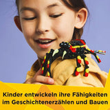 LEGO Creator 3In1 Vilda djur: Överraskningsspindel - leksak att bygga om till en skorpion eller ormfigur - byggset med 3 modeller - present till pojkar och flickor från 7 år 31159 Byggset Besuche den LEGO-Store