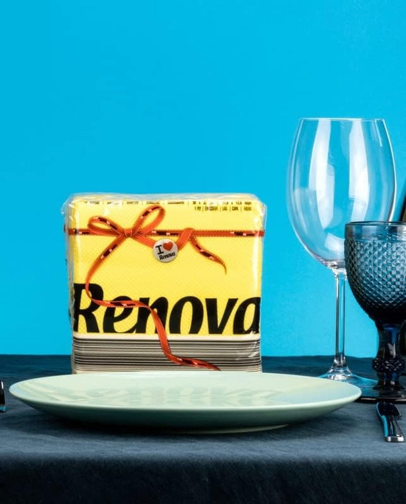 Renova pappersservetter, 70 st, 128GB