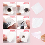 Qufiiry 300 Stück Fusselfreie Nageltücher, Luddfria Nagelservetter, Fusselfrei Nagel Wattepads, Nagel Wischtücher Für Cleaner Gelnägel Nagellackentferner Wattepads Nagelservetter Pads
