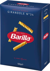 Pasta Barilla Classic Girandole nr. 34, gjord av högkvalitativt durumvete, alltid al dente (1 x 500g)