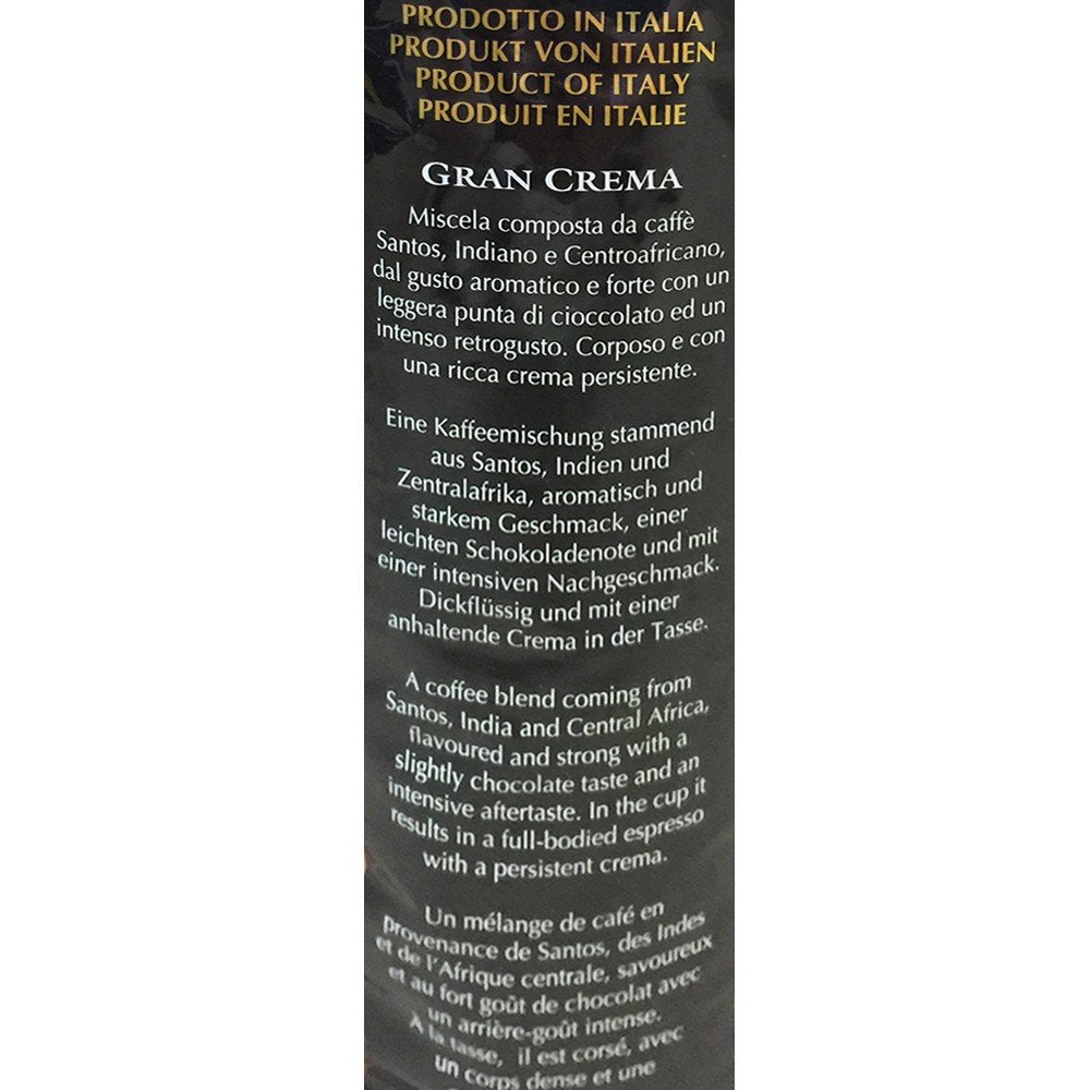 Kafffe, Bar Italia Espresso, gran crema (1 kg, påse), förpackning om 1
