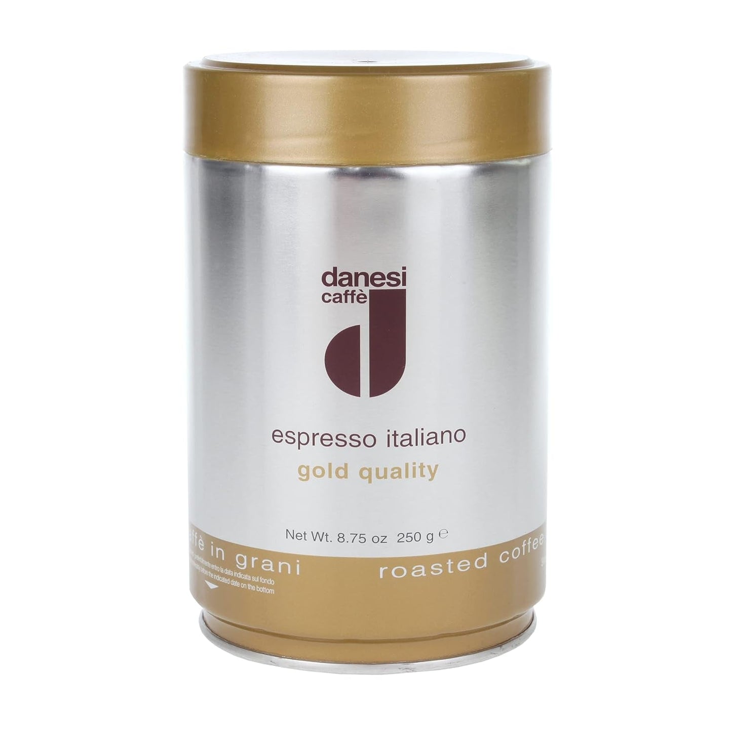 Danesi Coffee Espresso Miscela Oro 250g Box med bönor
