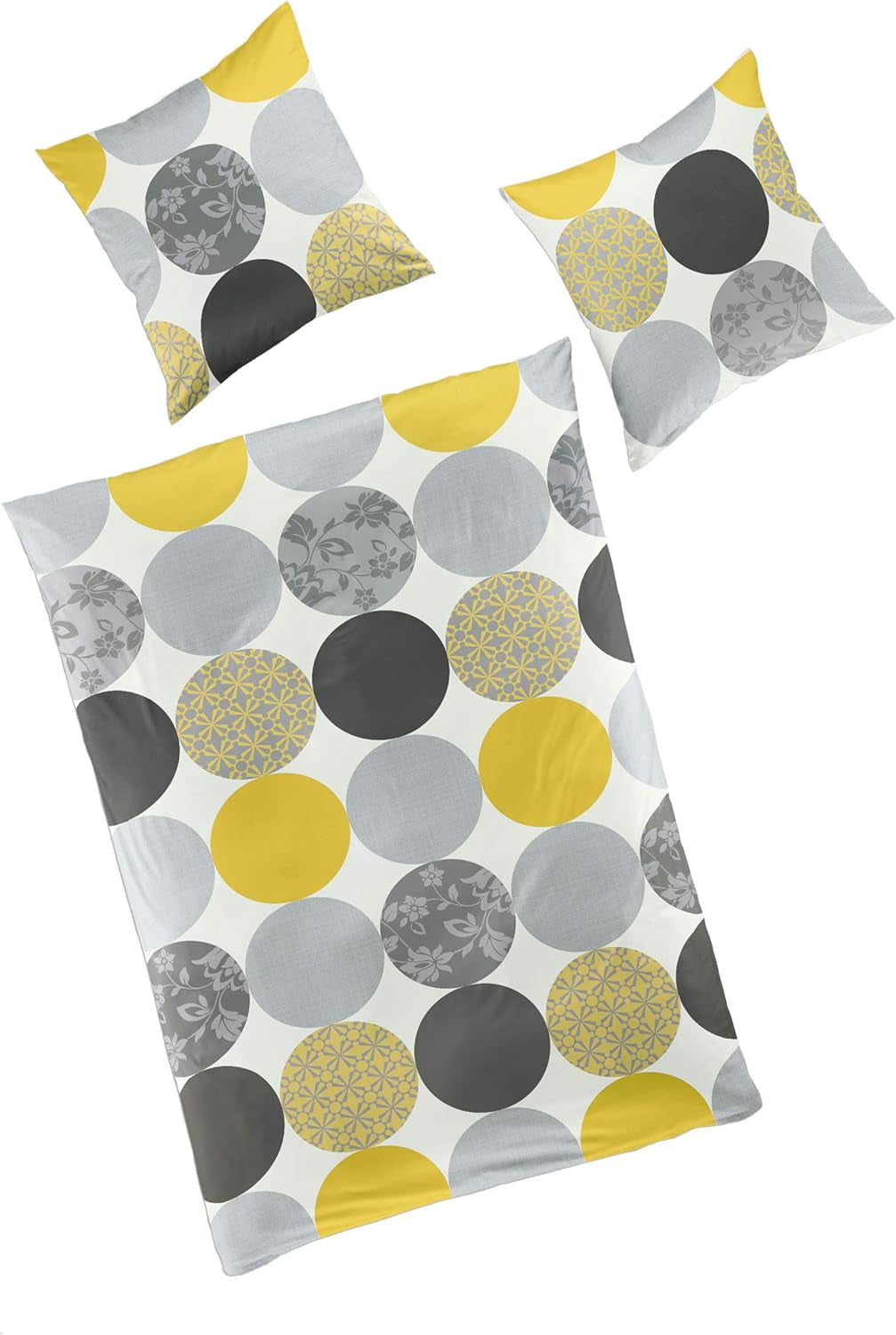 Bierbaum sänglinne, maco-satin, Designad i Tyskland, modell 6383 turkos 02, 155X220 Cm + 80X80 Cm, komfortstorlek Sängar och filtar Besuche den Bierbaum-Store Saffran 135X200 Enkel