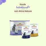 Almo Nature Functional - Tarmhjälp - Våtfoder för vuxna och mogna katter med känsliga tarmar - med fisk - stödjer mikrobiomet - 70 g (förpackning om 30)