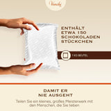 Venchi – Granblend Extra Black 75 % INGEN tillsatt socker, 1 kg – INGEN konstgjorda sötningsmedel – Glutenfri – Vegansk