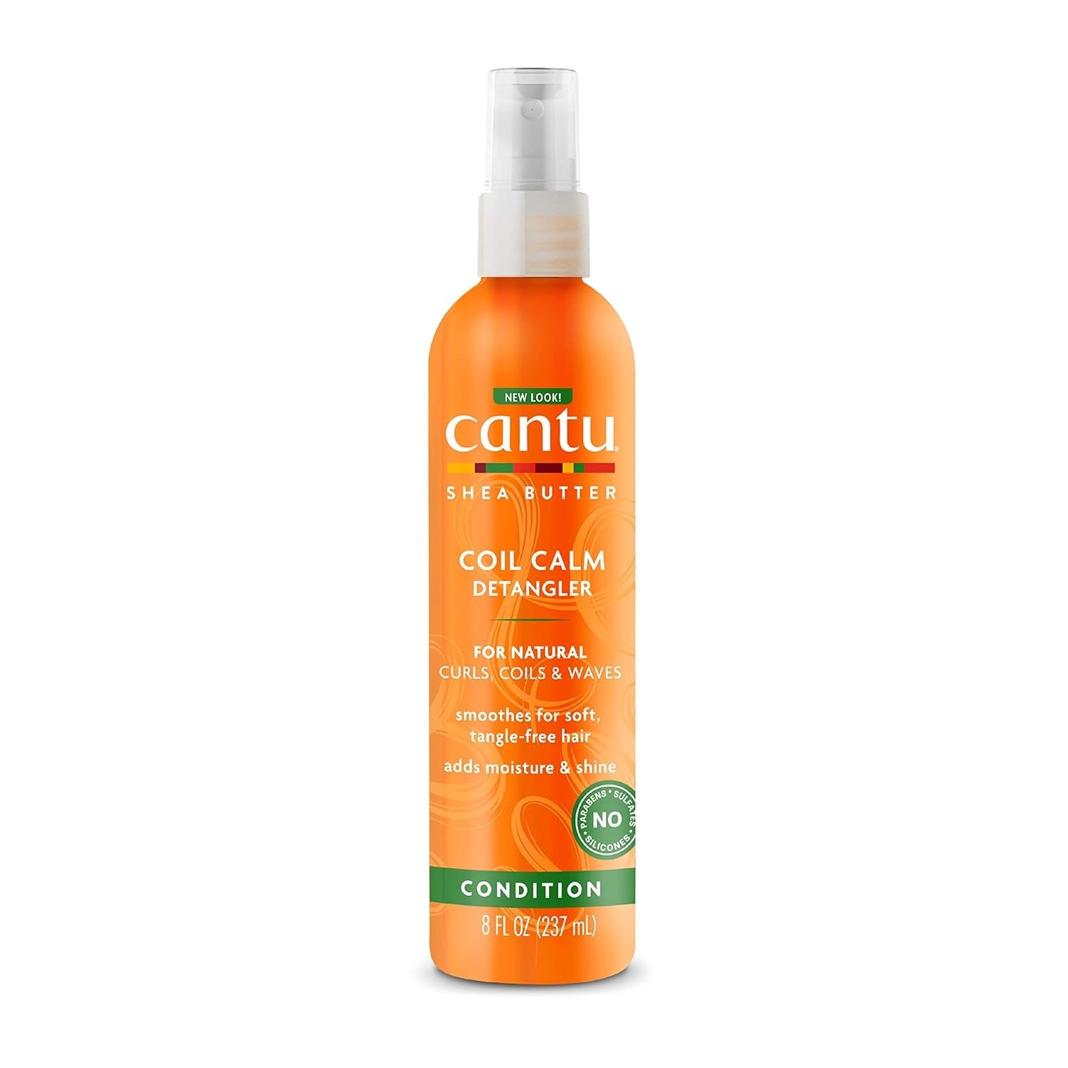 Cantu Coil Calm Detangling Spray, Shea, Lockigt hår, 237ml Detangling Products Naty Shop Standardtitel