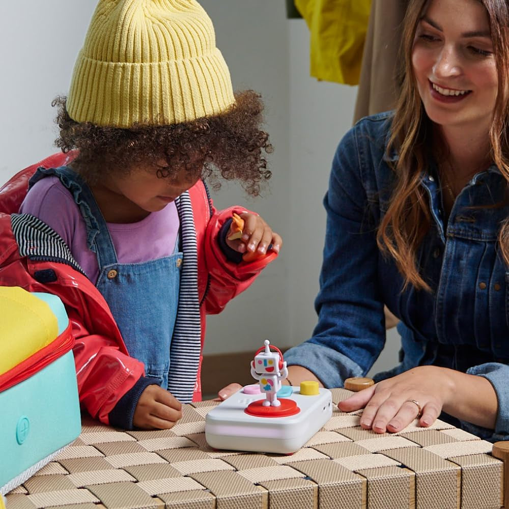 + Interaktiv berättare för barn med ljudinnehåll från 0 till 10 år, ljudbox med ljudfigur -Mig, nattlampa, sömnrutin, musikaliskt lärandespel, italiensk version Jucarii Bebe Naty Shop