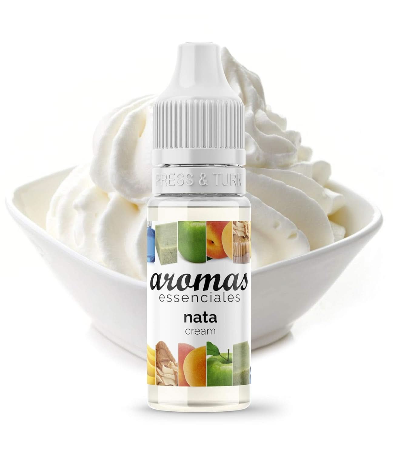 Koncentrerad gräddsmak - 10 ml Aromas Naty Shop 10 Ml