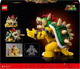 LEGO Super Mario The Mighty Bowser 3D-modellsats Stort samlarobjekt actionfigurset inklusive duellplattform Presentidé för fans Visa som rumsdekor 71411 Byggset Besuche den LEGO-Store