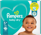 Blöjor Pampers 81657566 Baby-Dry Byxor, vit
