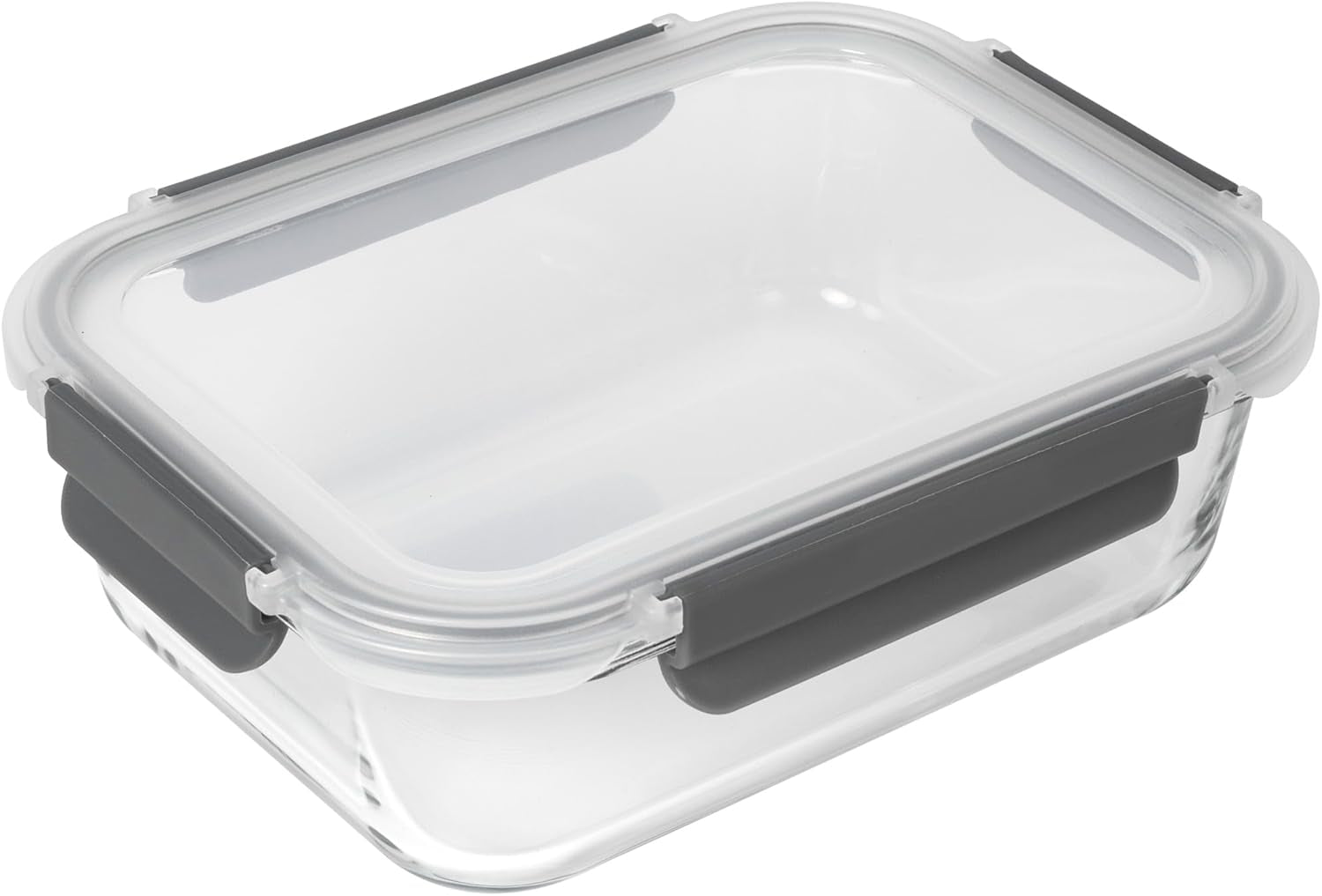 KUHN RIKON 24031 Glasburk, glas, transparent Matförvaringslådor Naty Shop Single 1,52 L
