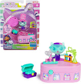DREAMWORKS GABBY DOLLS HOUSE - Meerkätzchen Bobble Kitty Möbelpaket, kattfigur med dockskåpsmöbler och tillbehör, åldrar 3+