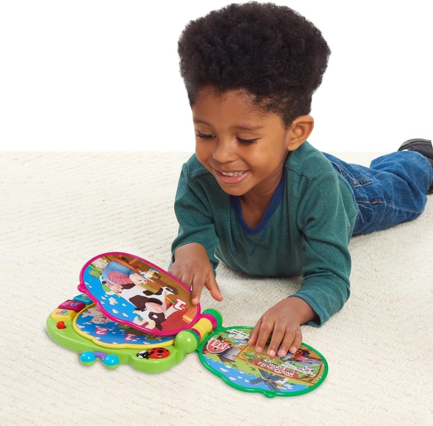 CoComelon , J.J lärobok, inlärningsfunktioner och elektronik, leksak för barn från 18 månader, CCM10 (fransk version) Bebe Toys Naty Shop