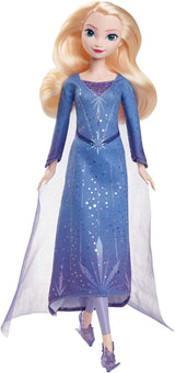 Mattel Disney The Ice Queen Elsa Doll, The Ice Queen Doll Kammat blont hår, Möbler, avtagbara skor, Disney presenter, 3 år gamla leksaker, HLW47 Naty Shop Elsa Dolls Ice Cream Look