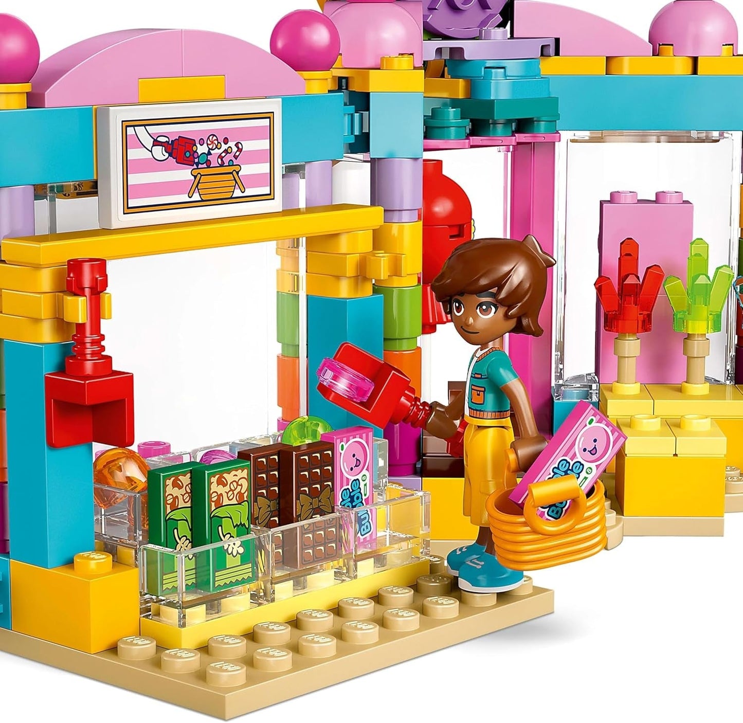LEGO Friends Heartlake City Shop Lekset för tjejer 6+ Rollspel med 2 minidockor, mikrodocka och kattleksak 42649 Byggset Besuche den LEGO-Store