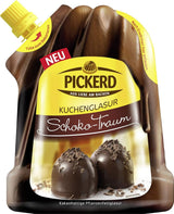 Chokladglasyr för tårtor, Dream, 125 grams glasyr och dekor Naty Shop