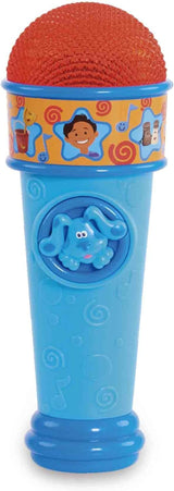 Blå och tips Blå mikrofon Blues ledtrådar Tecknad hundleksak för pojkar och flickor från 3 år och uppåt Flerfärgade babyleksaker Naty Shop