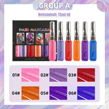 Instant Hair Dye 6 Colors Temporary Hair Mascara för flickor och kvinnor Tvättbart hår Krita Rainbow Hair Mascara Hårfärgning för Carnival Halloween Cosplay Party Födelsedag (A) Naty Shop Hårfärgning