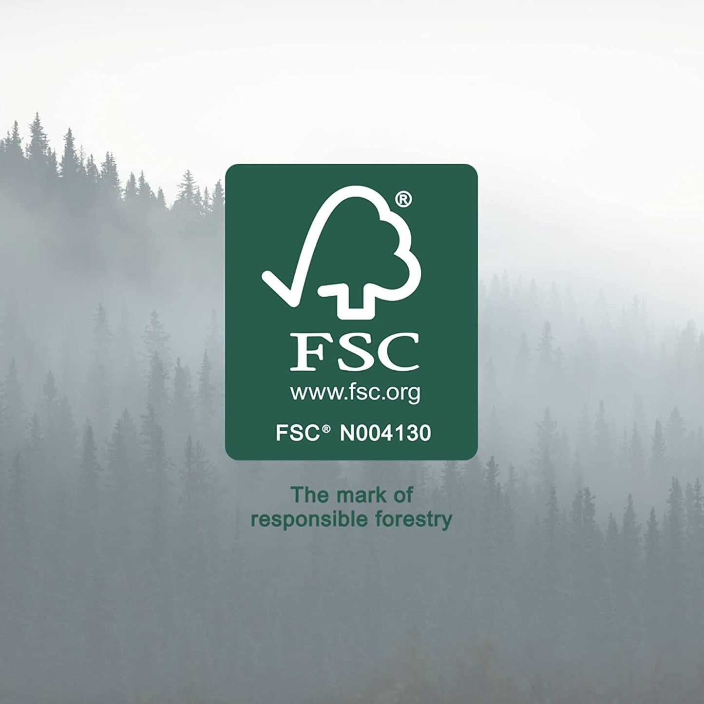 By Amazon Toalettpapper, 3 lager, 10 rullar (10 rullar, 1-pack) 200 ark per rulle, Fsc-certifierad