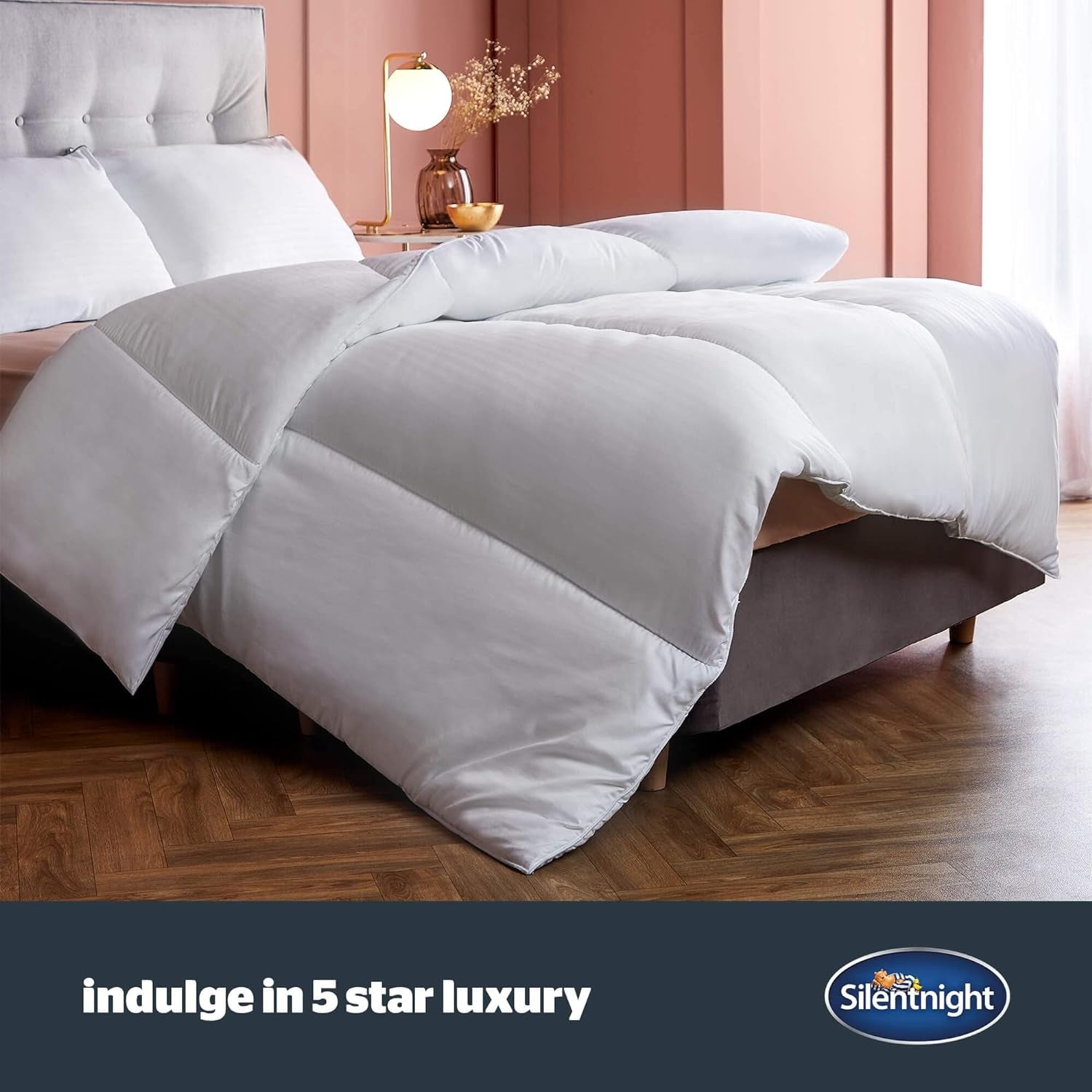 Duvet Silentnight Hotel Collection 10.5 Tog - dubbelsäng, polyester, vit Täcken och täcken Naty Shop