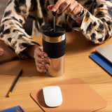 Bodum K11067-01 Resepress svart kaffebryggare i rostfritt stål med ersättningslock 350 ml