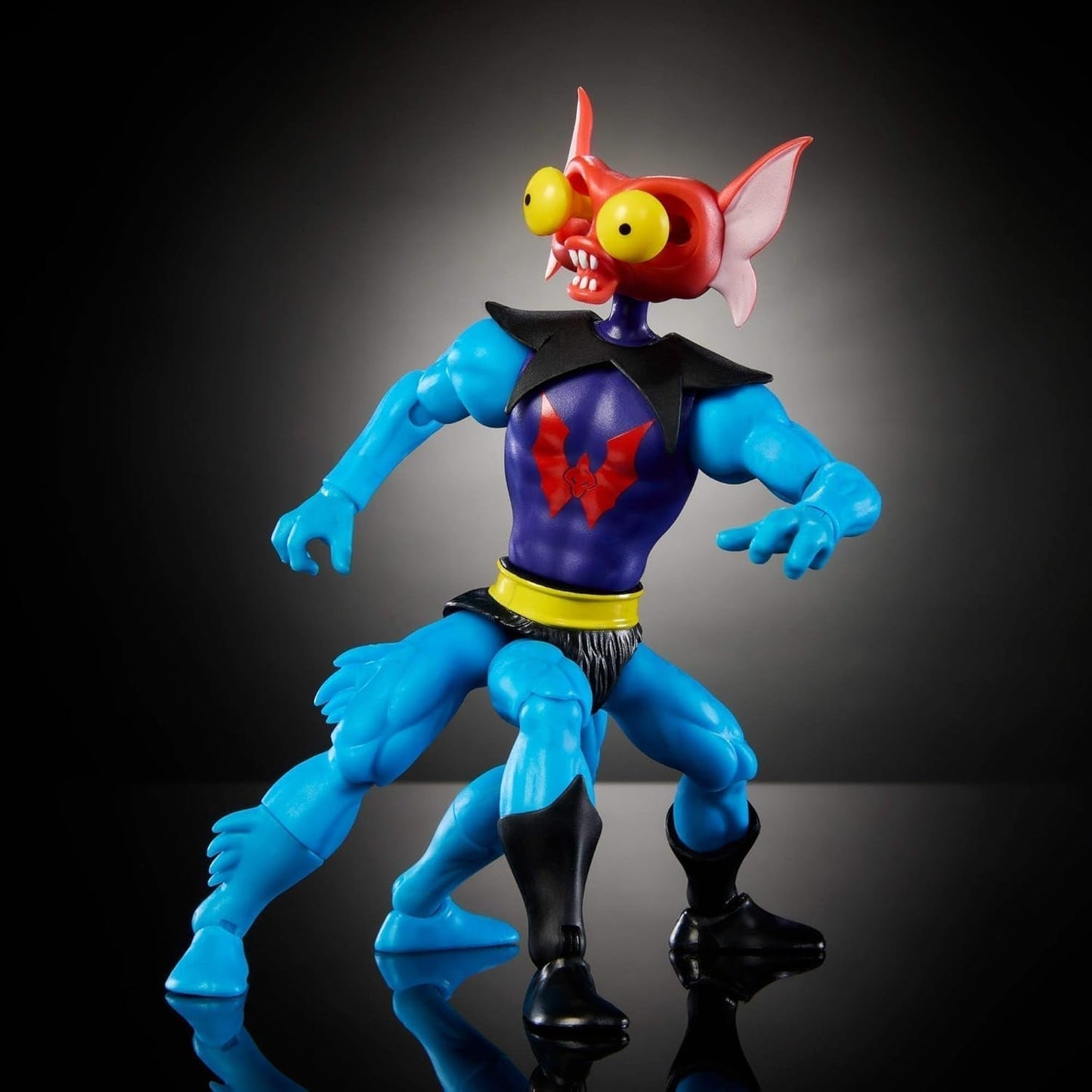 Masters of the Universe Origins Actionfigur Mantenna Princess of Power från den tecknade samlingen, ca. 14 cm lång TV från 1980-talet Bogeyman Lift-Up Eyes JBM78 Actionfigurer Naty Shop