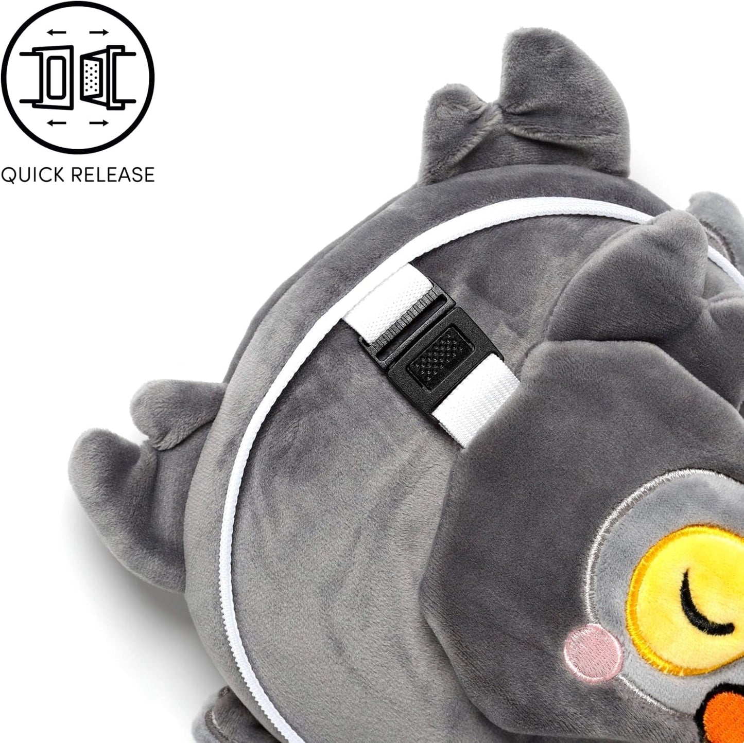 Relaxeazzz Mask Resekudde - Winston Owl - Söta djur Resekuddar Naty Shop