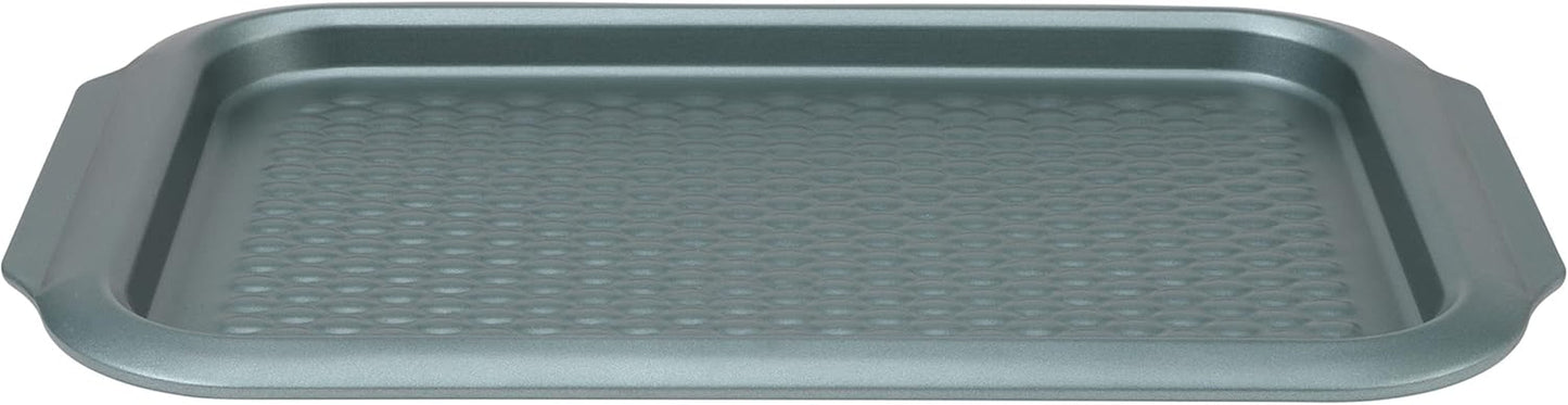 Progress BW09819G2EU7 Shimmer Kollektion, Runde Backform Aus Kohlenstoffstahl Mit Antihaftbeschichtung, Ideal Für Pies, Kuchen, Torten Und Quiches, 28 Cm, Grün Formar och bakplåtar Naty Shop 39Cm Backblech