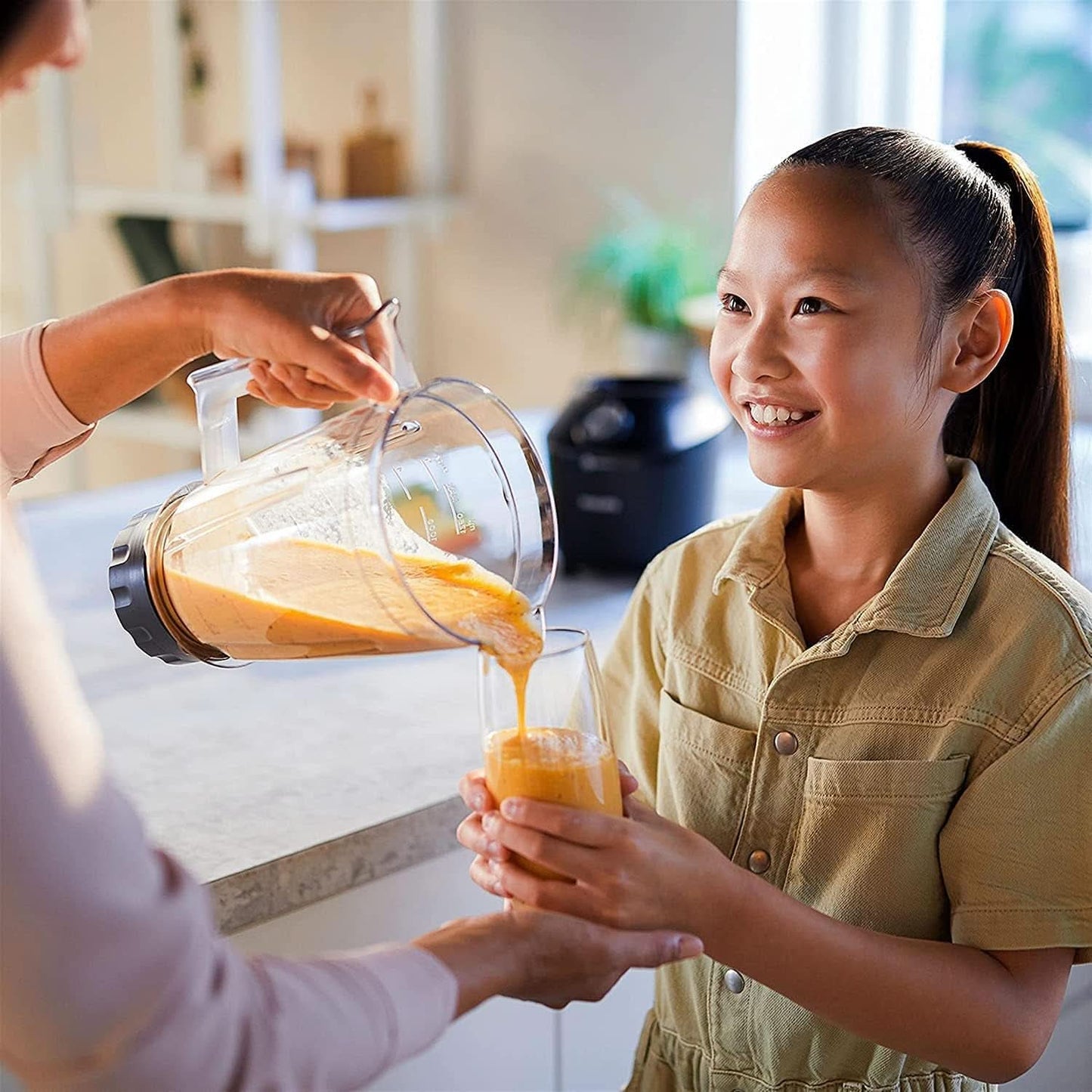 Philips Standmixer Och Smoothie Maker – 600W, 2-liters becher, Homeid-app, 2 Geschwindigkeitsstufen + Impulsfunktion, Problend, Ice-Crush-Funktion (HR2291/41) Kitchen Naty Shop