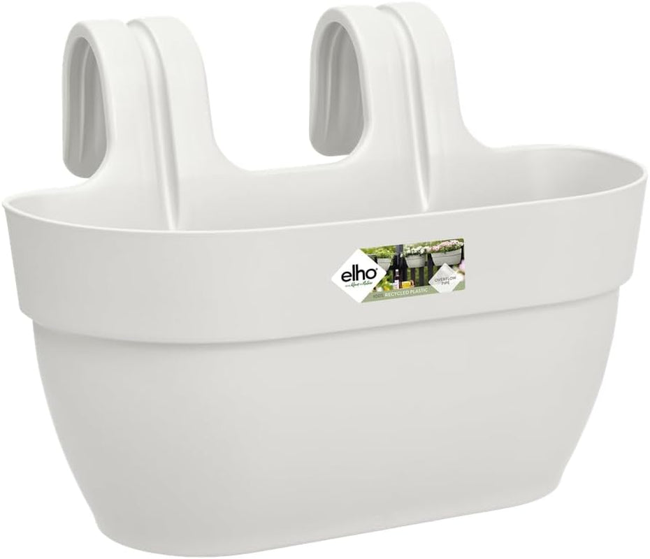 elho Vibia Campana Easy Hanger M 36 - Kruka för balkong och ute - Ø 36,0 x H 26,5 cm - Svart/Antracit