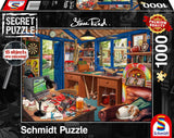 Schmidt Spiele 59977 Secret Puzzle Father's Workshop 1000-bitars pussel Naty Shop Standardtitel