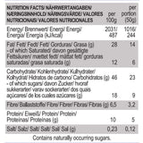 Veganska saltade karamellmandelkakor - individuellt förpackade glutenfria sojafria ekologiska mandelhavre - 12 x 50 g multipack (förpackning med 2)