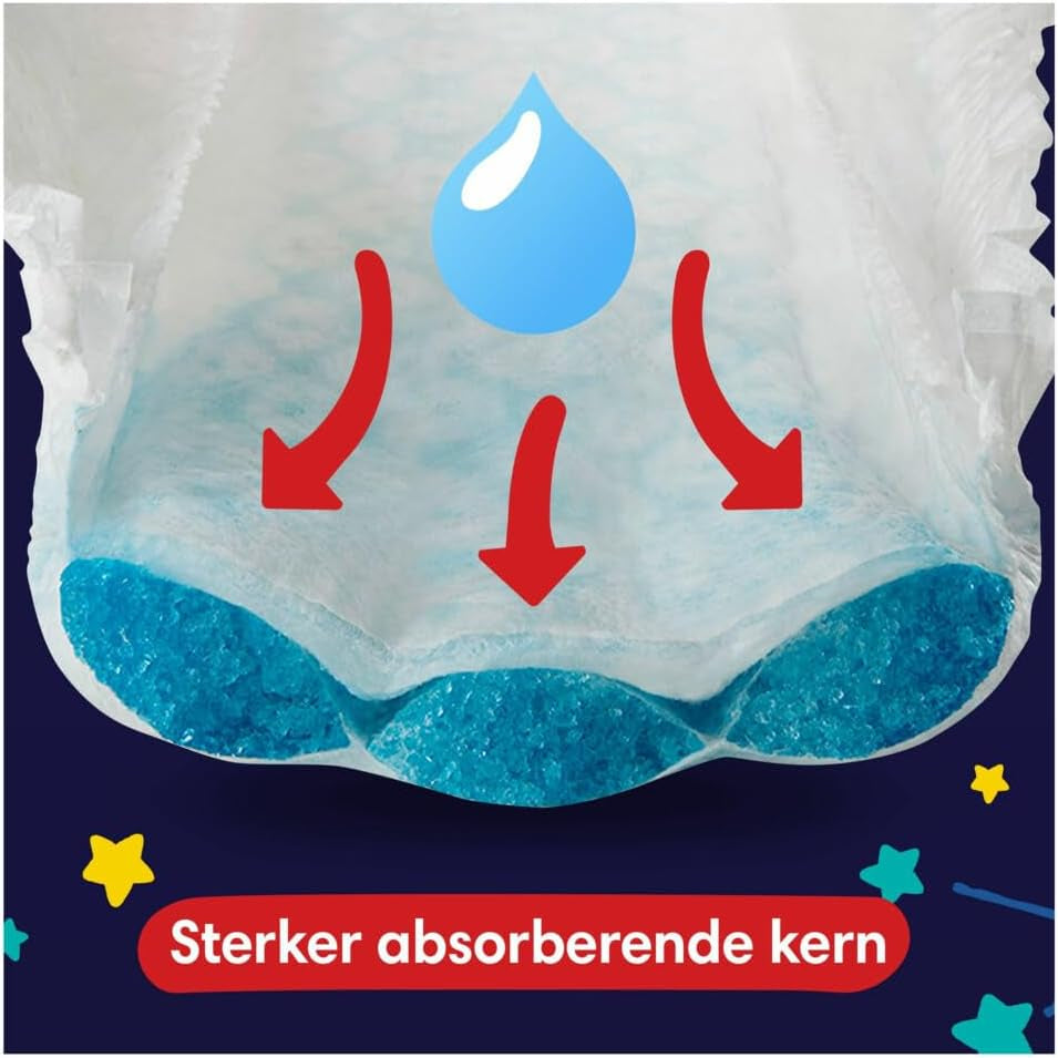 Pampers - Halkfria babynattbyxor - Storlek 6 - Liten förpackning - 30 stycken - 15+ kg