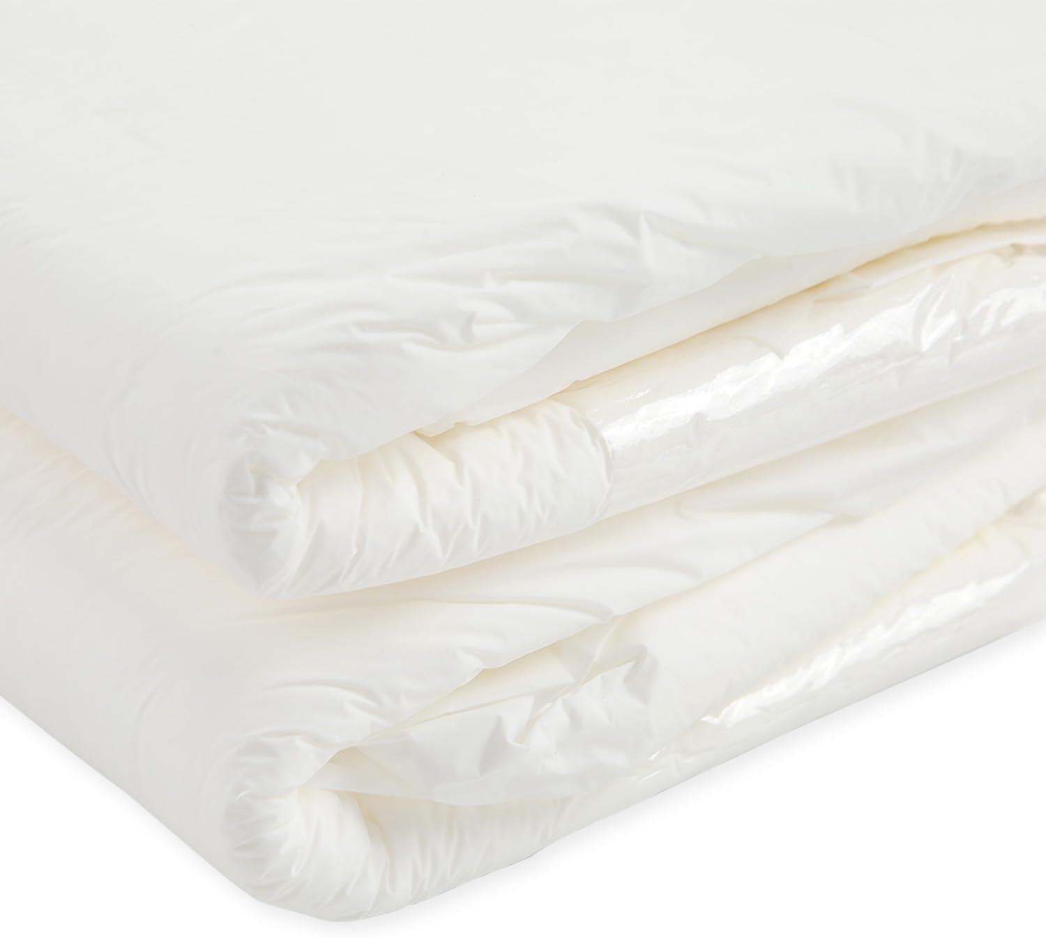 CutiePlusU vuxenblöjor, 10-pack inkontinenstrosor för engångsbruk med öglor för kvinnor och män, maximal absorptionsförmåga över natten - vit (medelstor 71-96 cm)