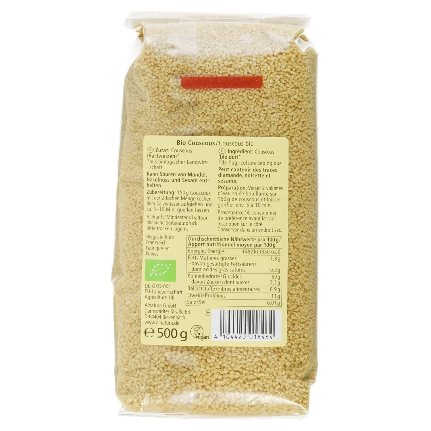 Ekologisk flingcouscous, 500g