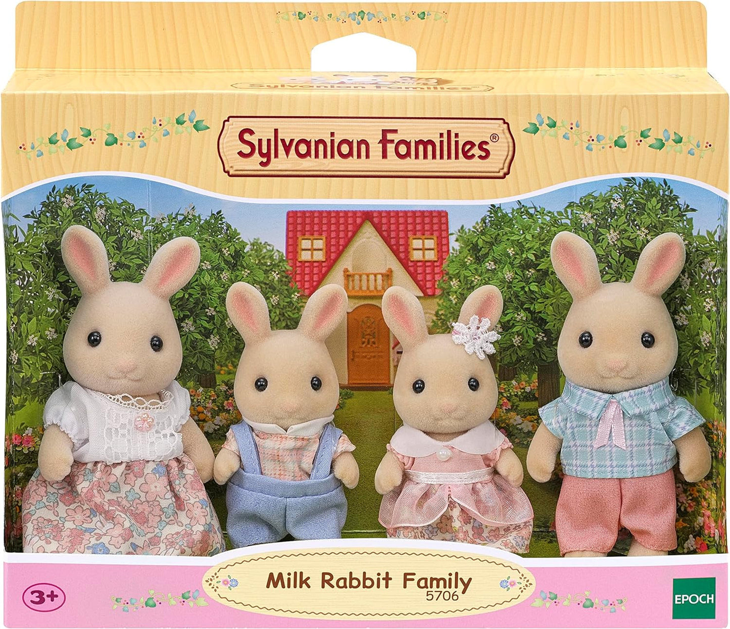 Sylvanian Families L5706 Milk Bunny - Dockhusfigurer
