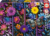 Educa - Pussel med 500 bitar för vuxna | Bada Bloom. Mått: 48 X 34 cm. Inkluderar Fixpuzzle pussellim. I 11 år (19909) Puzzle Naty Shop Standardtitel