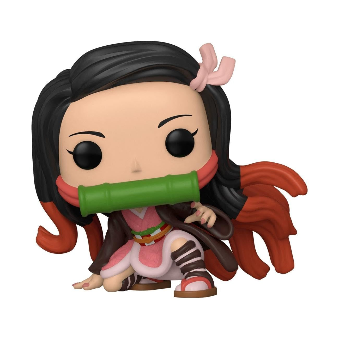 Funko Pop! Animation: Demon Slayer - Nezuko Kamado - Vinyl samlarfigur - Presentidé - Officiell handelsvara - Leksaker för barn och vuxna - Animefläktar - Actionfigurer Samlare Modellfigur Naty Shop